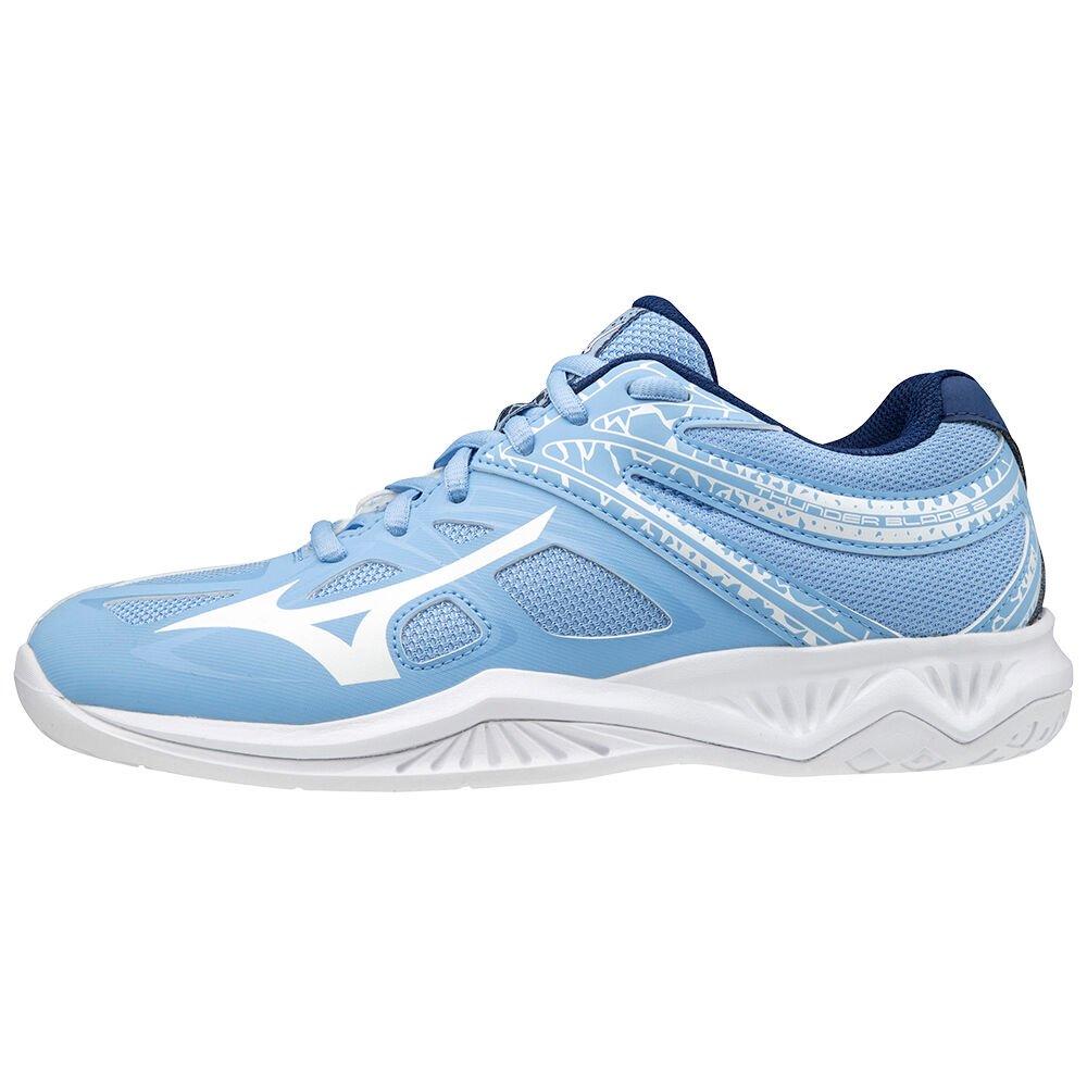 Mizuno Men's Volleyball Shoes Thunder Blade 2 Blue/white - ARUNQFE-98